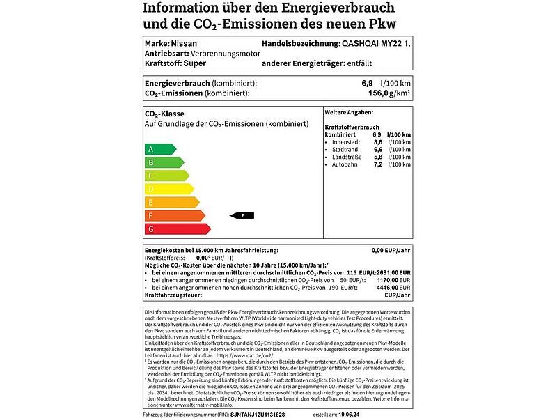 Nissan Qashqai MY22 1.3 DIG-T MHEV 158 PS Xtronic 4x4 N