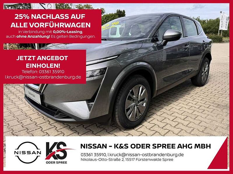 Nissan Qashqai MY22 1.3 DIG-T MHEV 140 PS MT 4x2 Visia