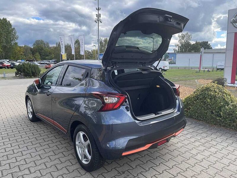 Nissan Micra 0.9 90PS 5MT TEKNA St-St LM AVM ORANGE